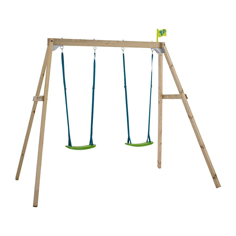 Portique 2 Balançoires Bois - 36m+-1