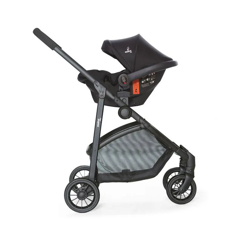 Poussette Convertible 3en1 Biarritz Black - 0m+-8