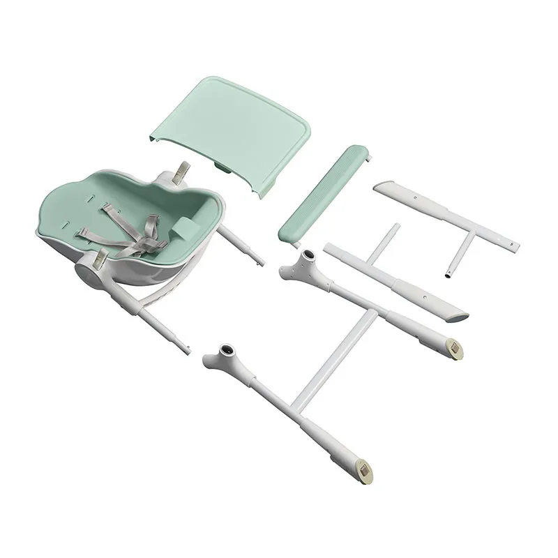 Chaise haute Cocoon Z Vert - 6m+-10