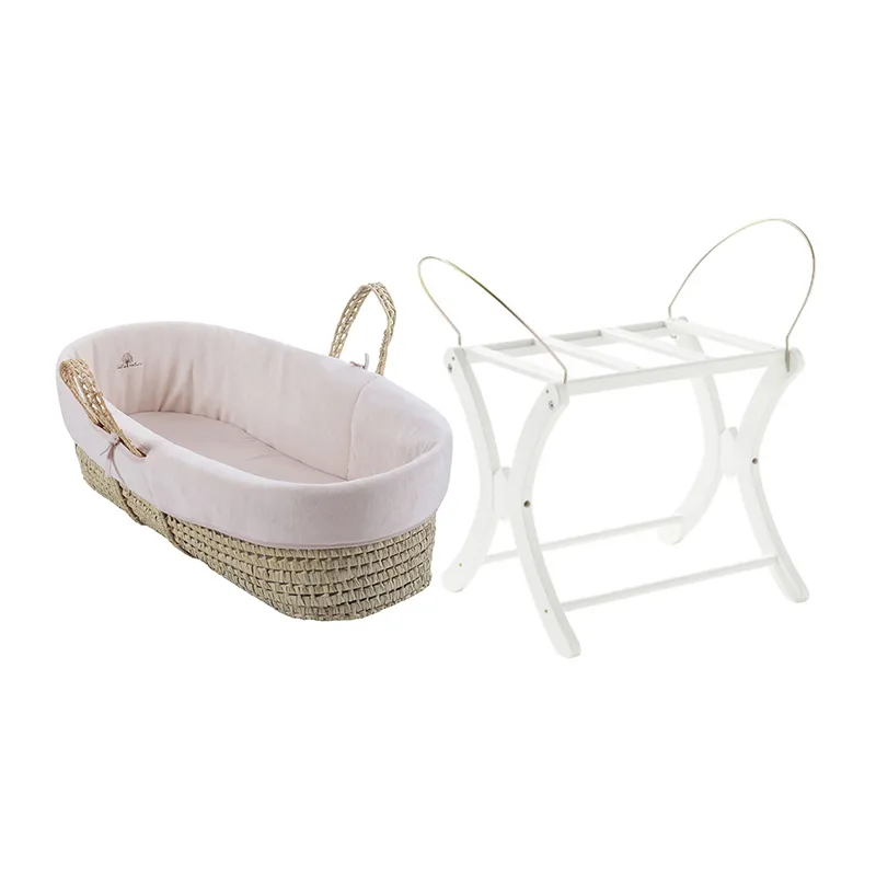 Kit couffin Coton BIO Beige + support-0