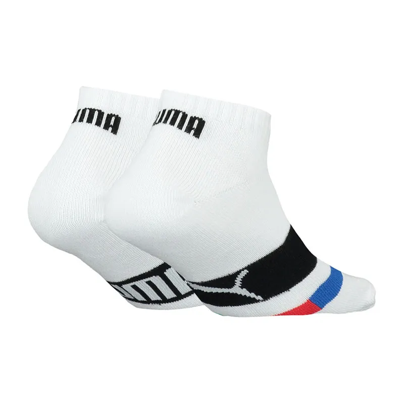 2 paires de chaussettes pour baskets Enfant Puma - Blanc/Multi-1