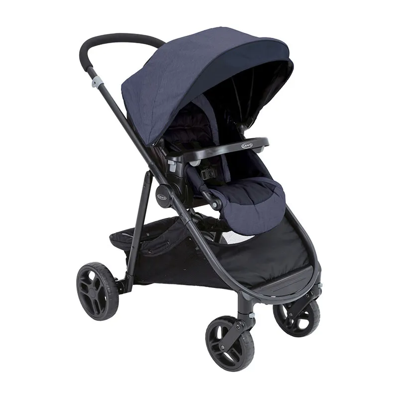 Poussette compacte Time2grow Denim - 6m+-1