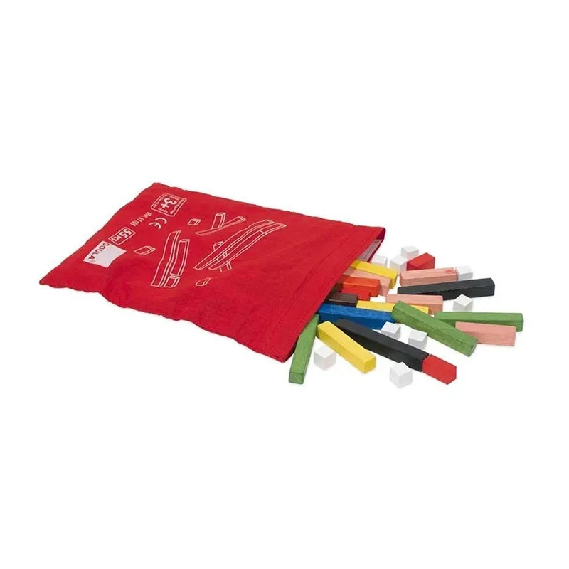 Jeu Réglettes Sac individuel 55pcs - 36m+-0