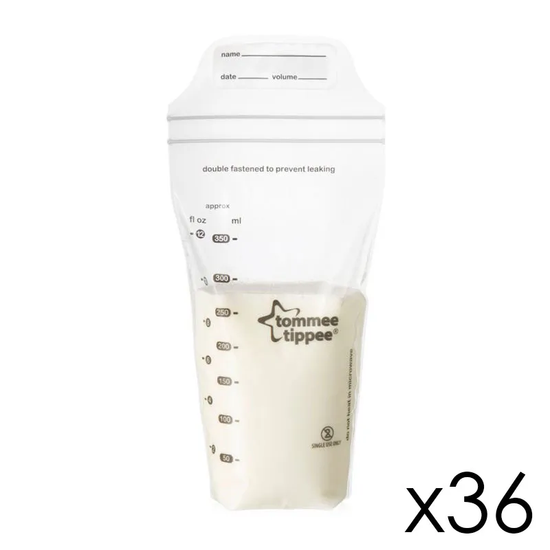 36 Sachets de conservation lait maternel - Transparent-0