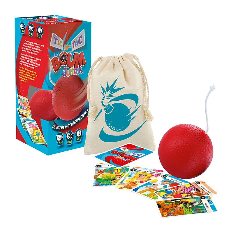 Jeu de cartes Tic Tac Boum Junior - 5+-0