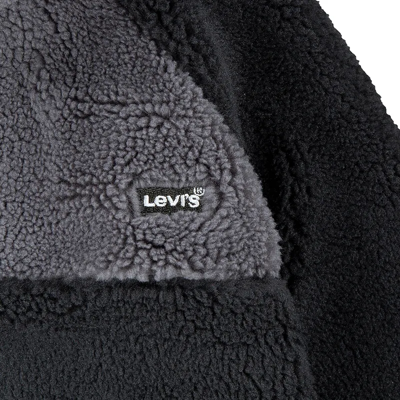 Veste sherpa Bébé - Pirate Black-2