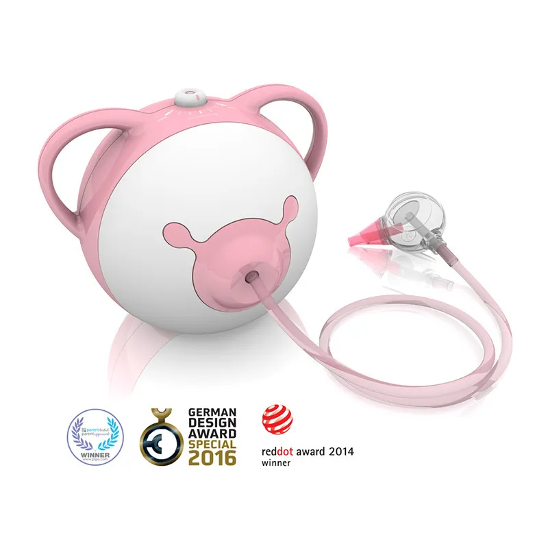 Mouche bébé électrique Nosiboo Pro - Rose-0