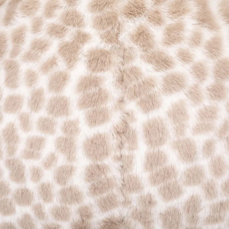 Fauteuil Peluche Girafe - 48x42x45cm-2