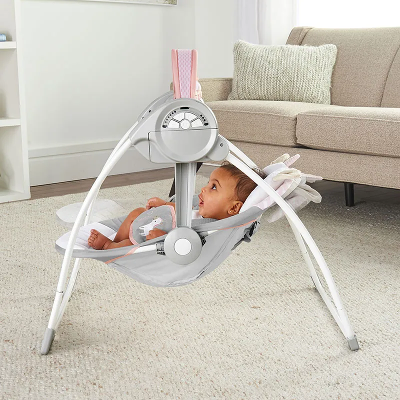 Balancelle automatique Comfort 2 Go Flora la licorne - 0m+-1