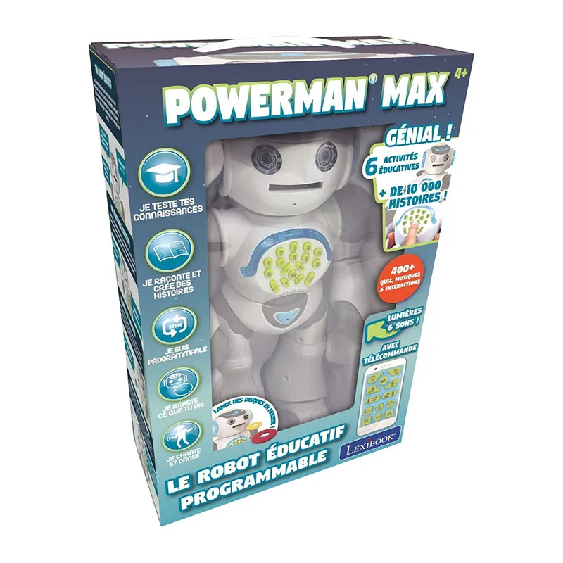 Mon Robot Ludo-Éducatif Powerman Max - 4+-7
