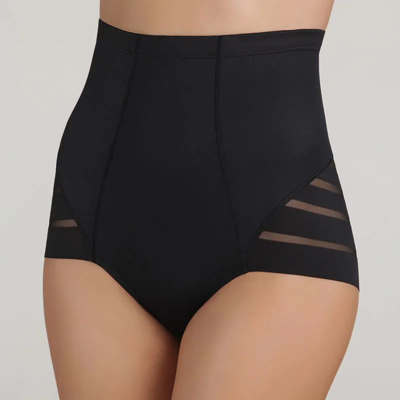Culotte taille haute Ventre plat Diam's Control Femme - Noir-3