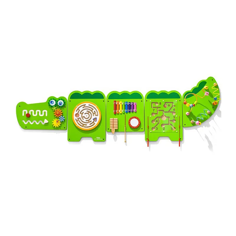 Jeu mural Crocodile 5en1 187x61cm - 18m+-1
