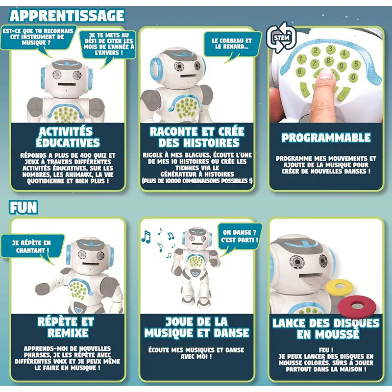 Mon Robot Ludo-Éducatif Powerman Max - 4+-5