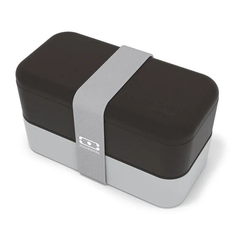 Set Lunch Box MB Original Noir/Coton + Cabas iso. Zébra - 1L-1