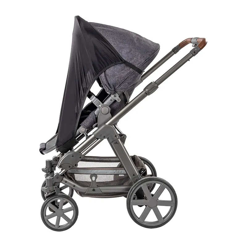 Pare-soleil pour poussette UV50+ - Noir-1