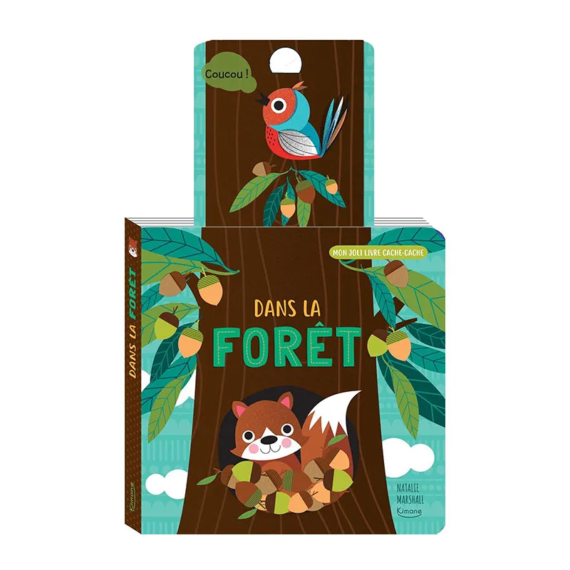 Dans la foret Mon joli livre cache-cache - 24m+-0
