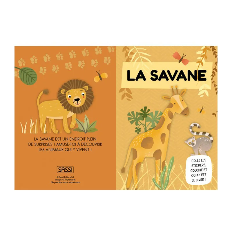 Jeu Le super 7 familles La savane - 4+-1