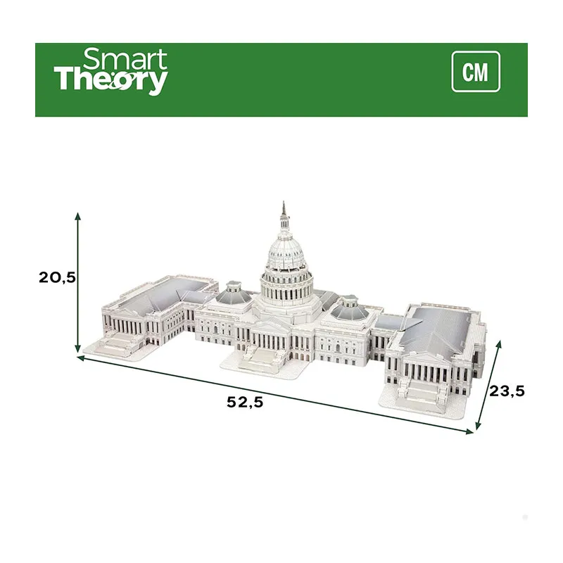 Puzzle 3D Capitole des USA 126pcs - 36m+-5