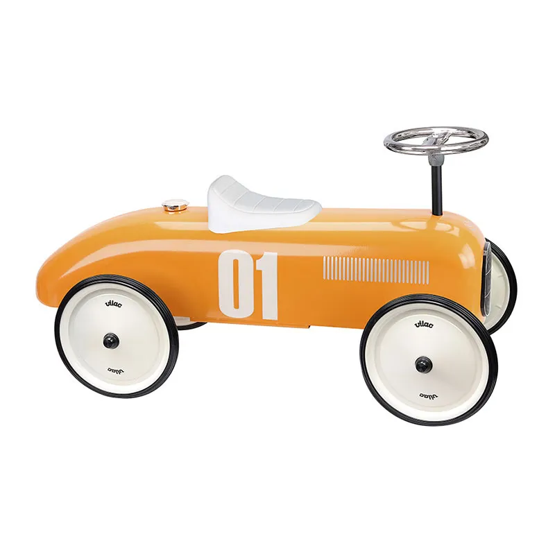 Porteur Voiture vintage Orange - 18m+-2