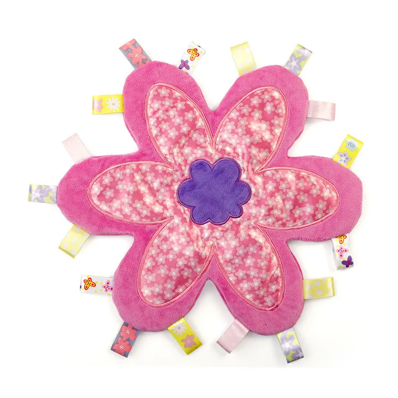 Doudou Fleur Taggies Rose - 0m+-0