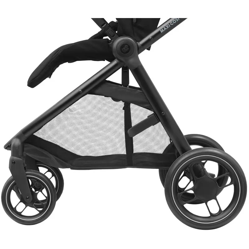 Duo Poussette Compacte Street + Cosi Pebble Pro + Base FamilyFix 3 + Adaptateurs Noir - 0m+ -7