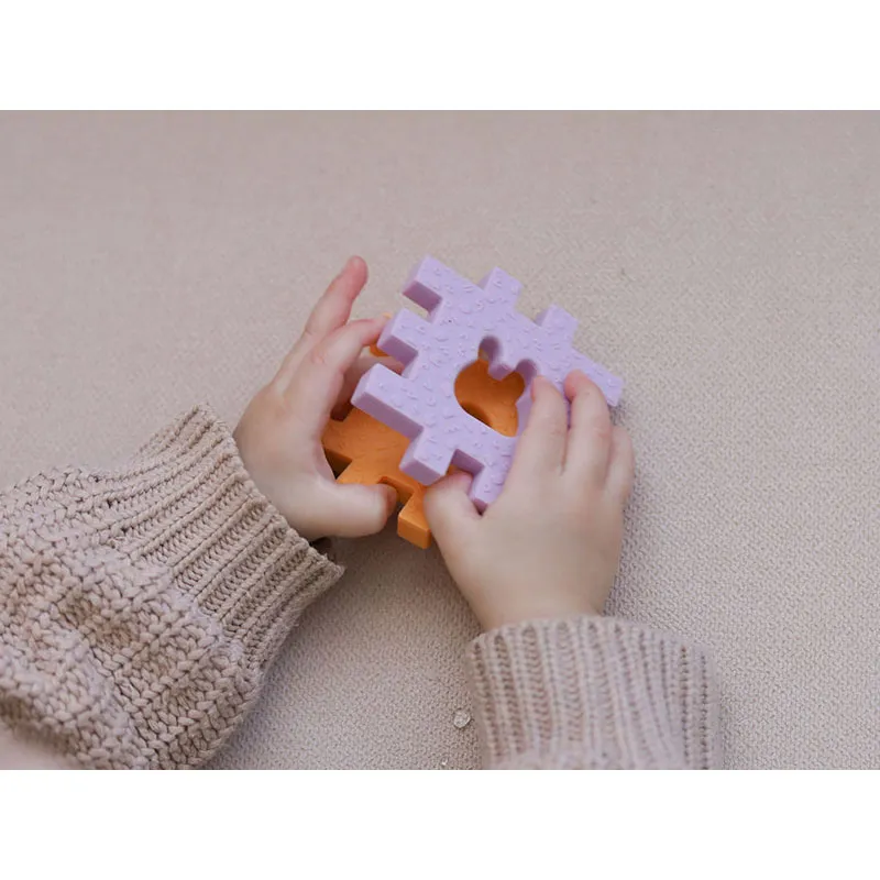 Cube/Puzzle Silicone Retro - 6m+-9