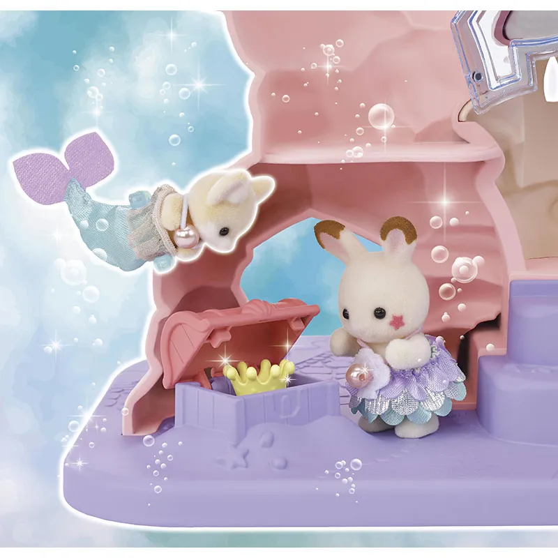 Château des sirènes & 3 bébés - 30pcs-23
