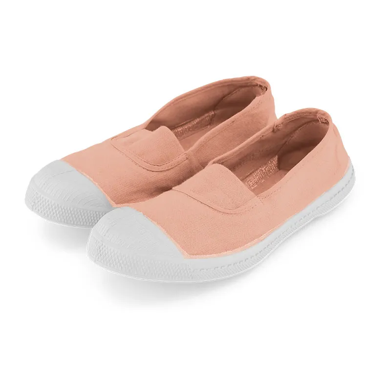 Tennis élastiques Femme - Rose-1