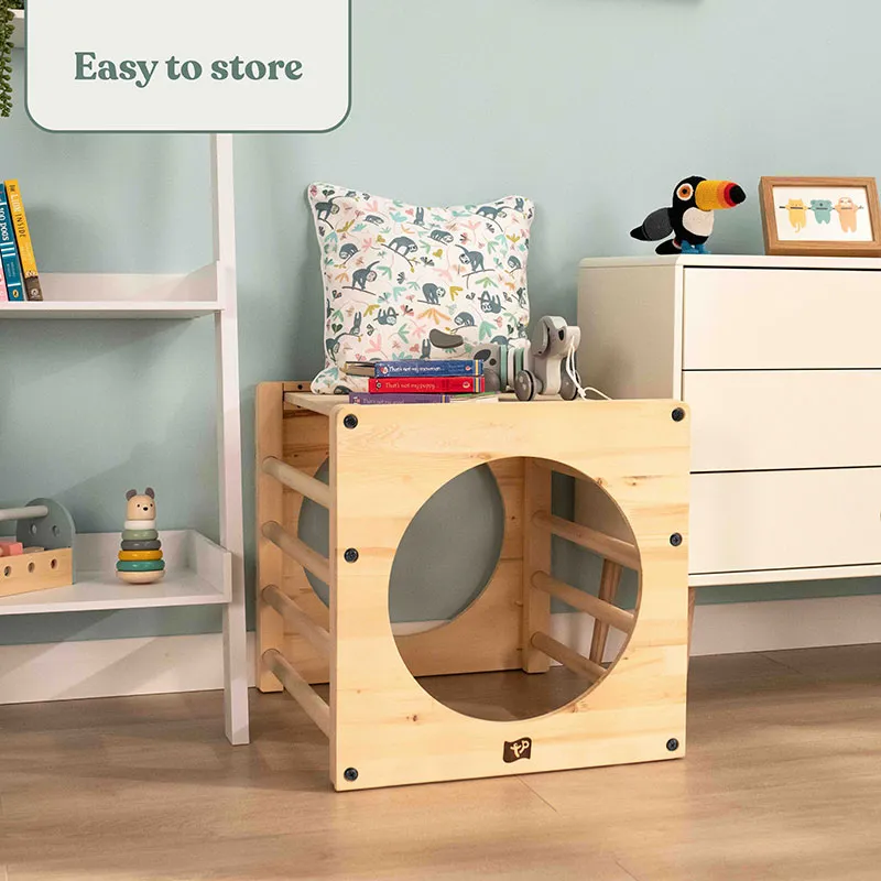 Cube d'escalade Bois - 12m+-3