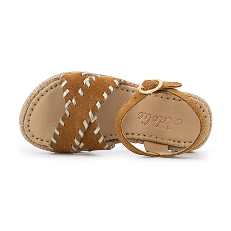 Sandales brides Adolie - Camel-3