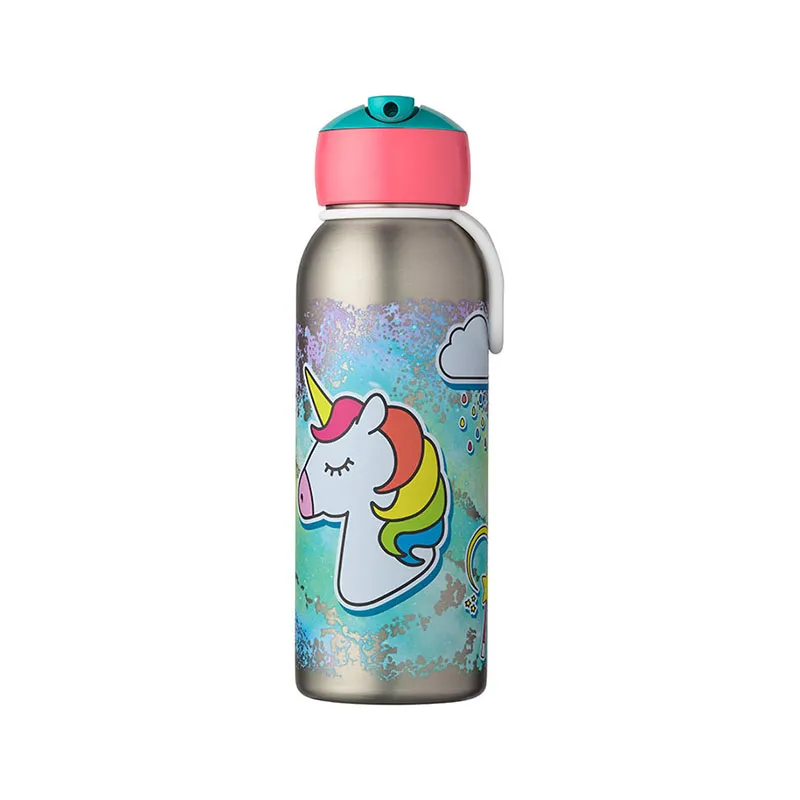 Gourde Isotherme Flip-Up Campus Licorne - 350ml-0