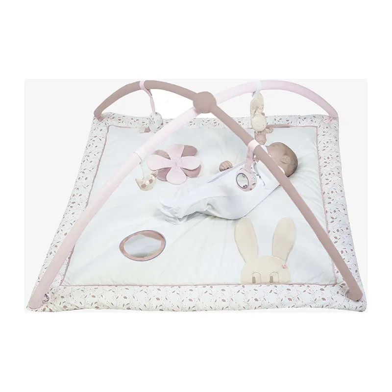 Tapis d'éveil Rose & Lili - 100x100cm-4