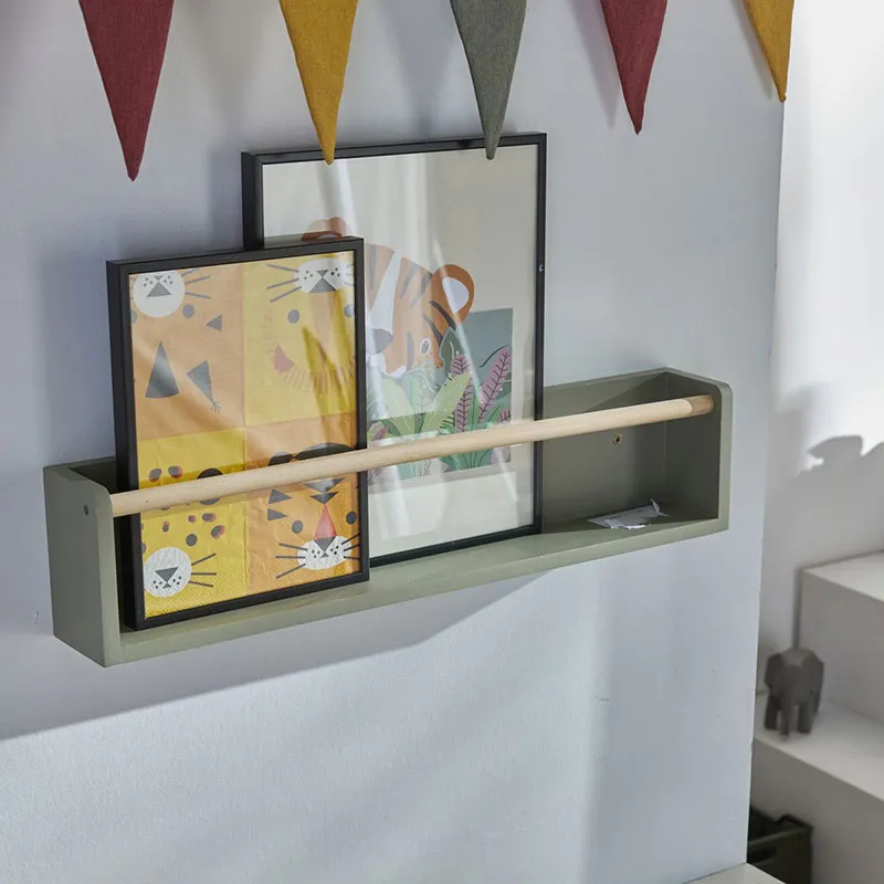 Etagère bibliothèque Sauge Le Roi de la Jungle - 55x8x12cm-0