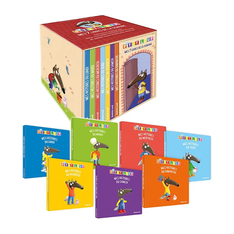P'tit Loup Mes 7 livres de la semaine - 12m+-0