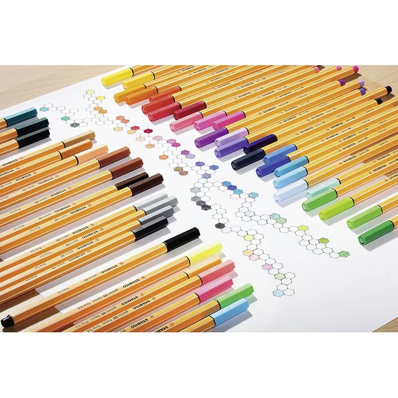 Stylos-feutres fin Point 88 - 50pcs-3