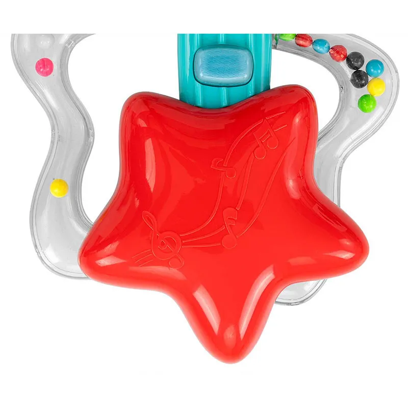 Hochet musical Guitare Rouge - 0m+-8