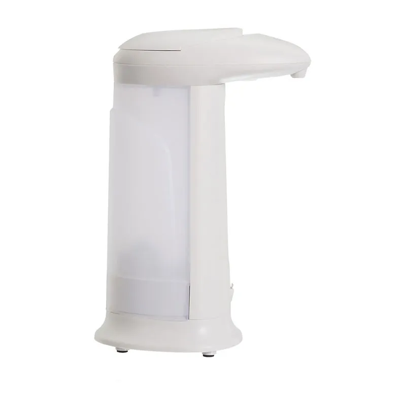 Distributeur de savon auto Blanc - 8x9x20cm-3