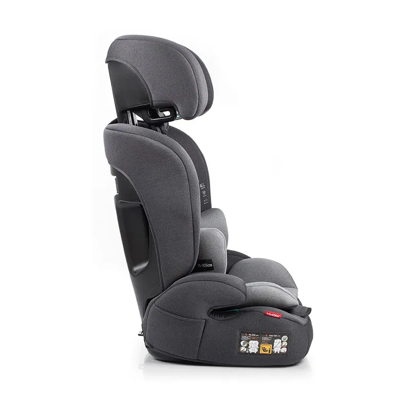 Siège-auto I-SIZE/CEINTURE Kali 76-150cm - Anthracite-2