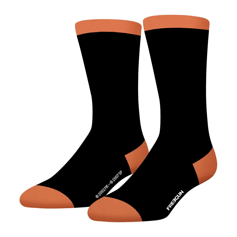 4 paires de Chaussettes Homme Naruto Shippuden - Orange/Noir/Rouge-4