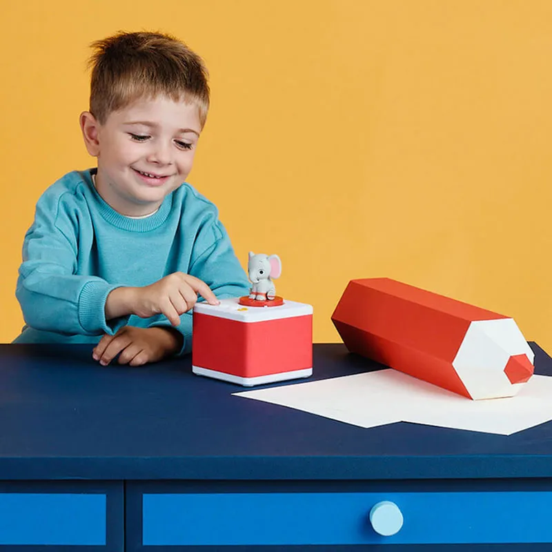 Starter set blanc + 4 Pers. Elé/Robot/Licorne/Koala - 0m+-8