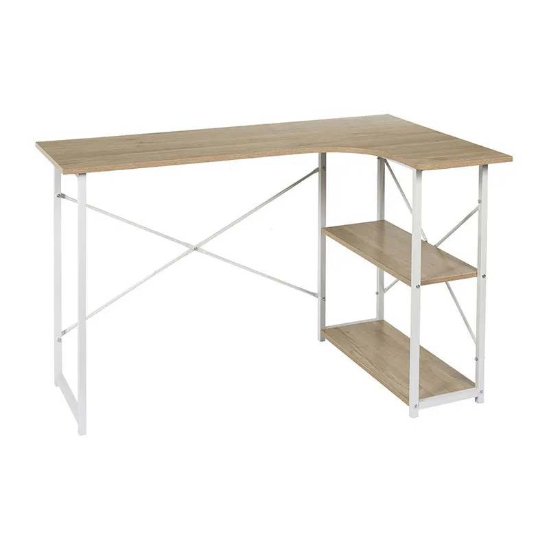 Bureau d'angle Job Blanc - 120x74x74cm-0