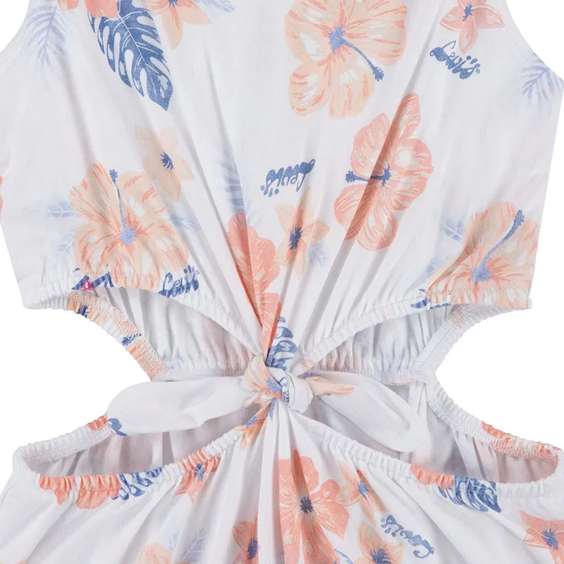 Robe Knit Cutout - White-3