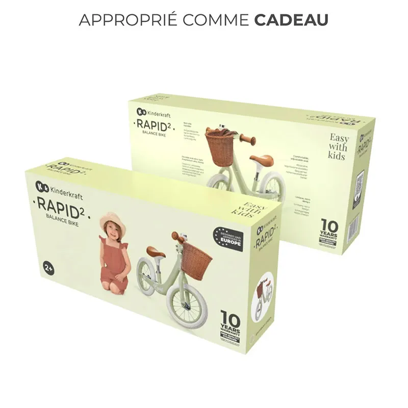 Draisienne Rapid 2 Vert - 24m+-6