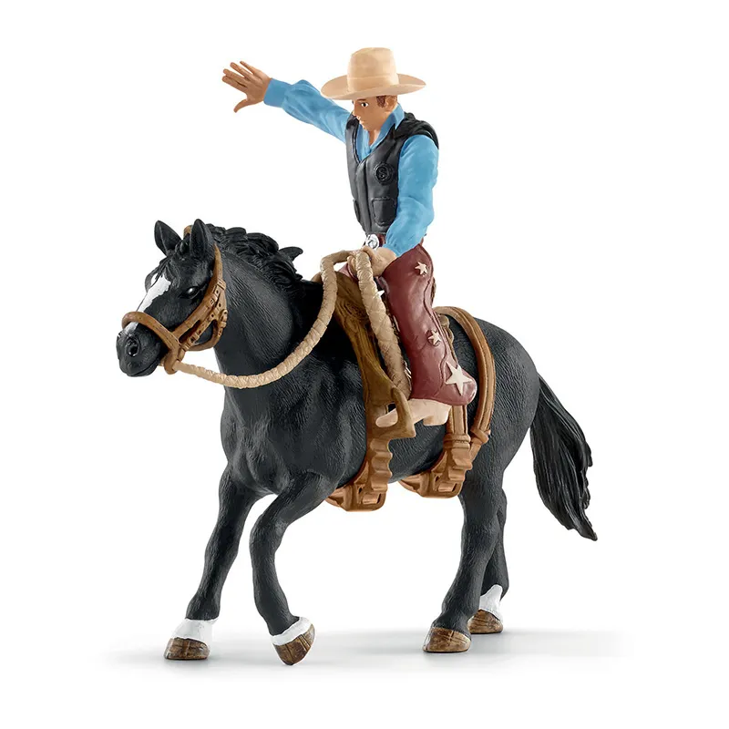 Kit Selle western avec un cowboy - Farm World-0