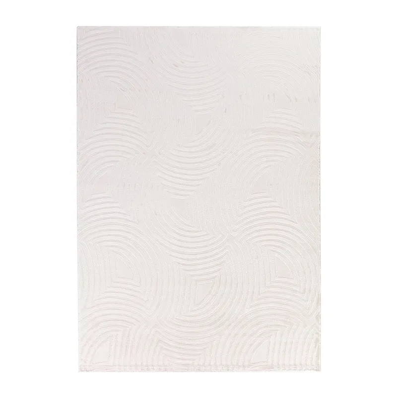 Tapis Sahara reliefs géometriques Crème - Plusieurs dim. dispos-0