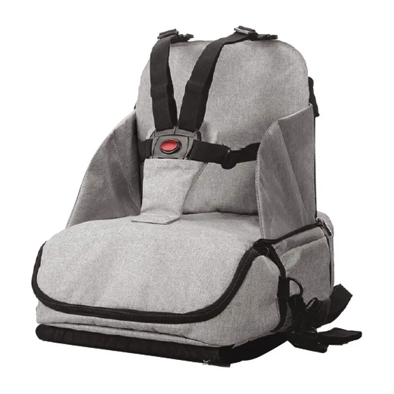 Réhausseur Sac à dos 2en1 - Gris-1