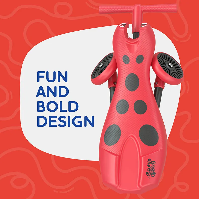 Tricycle Scuttlebug Coccinelle Rouge - 12m+-3