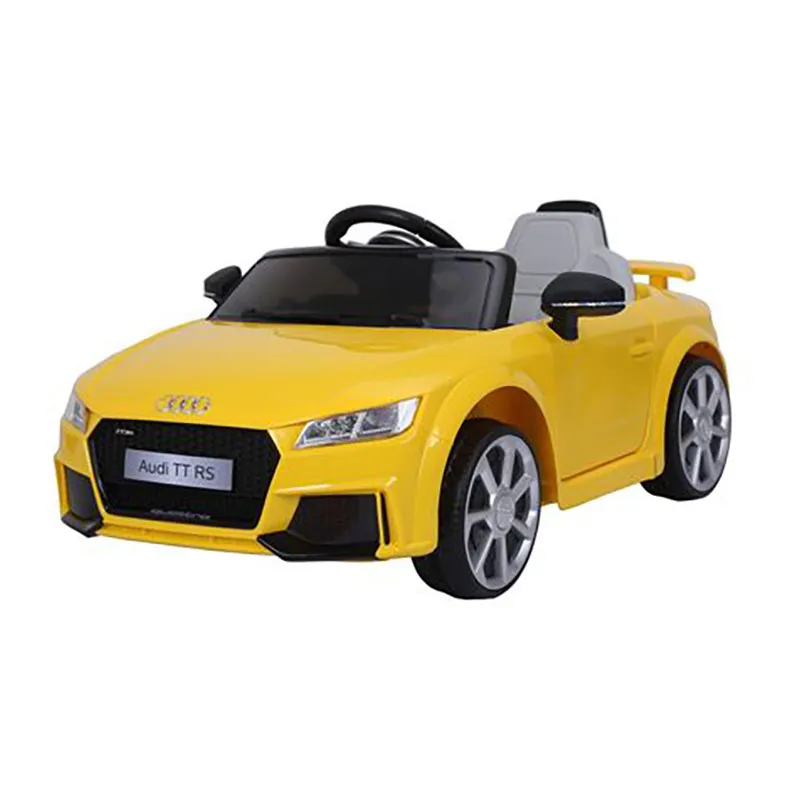 Voiture électrique Audi TT RS Jaune - 36m+-2