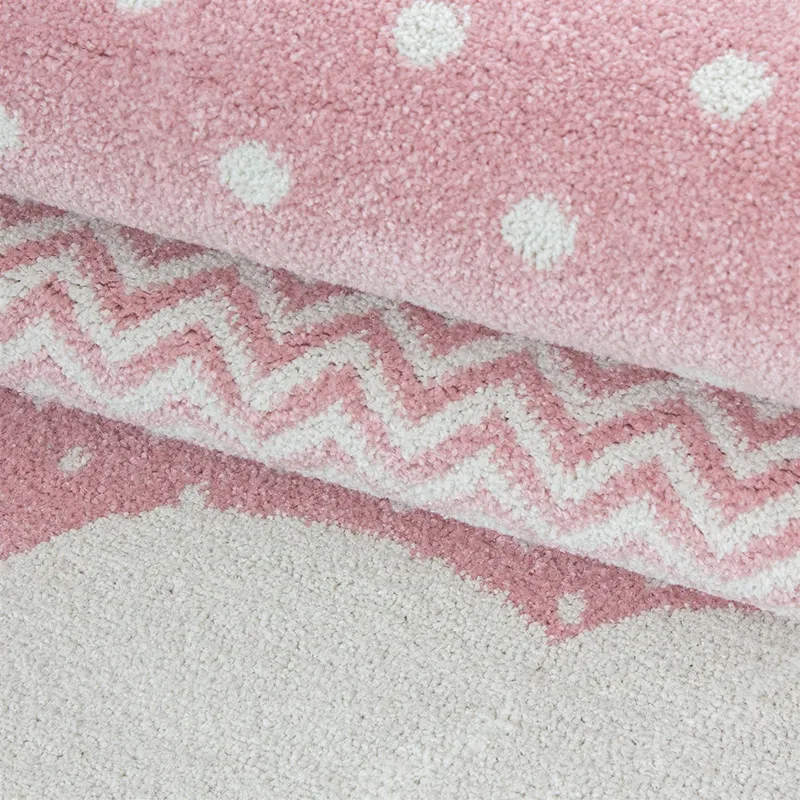 Tapis Nuages Rose - Plusieurs dim. dispos-4