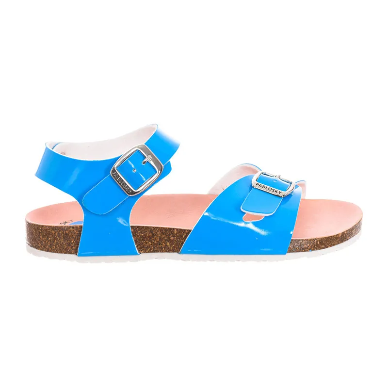 Sandales brides Summer - Bleu-0